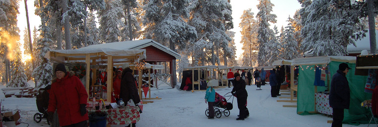 © Anna Jones: Winter Market by the Arctic Circle in Arjeplog, Sweden